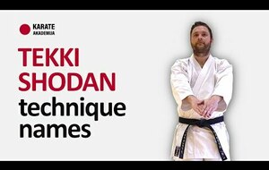 TEKKI SHODAN Techniques